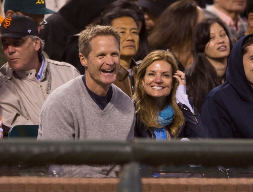 Steve Kerr and his wife, Margot Kerr