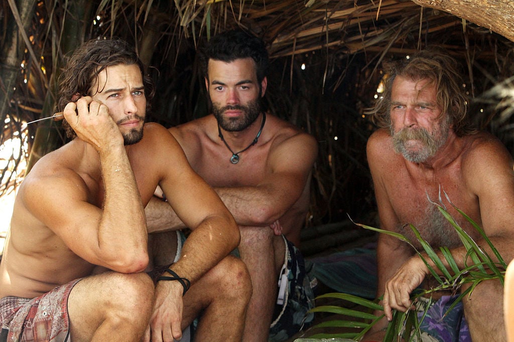 Jay Byars, Michael Jefferson, and Greg Smith on 'Survivor'