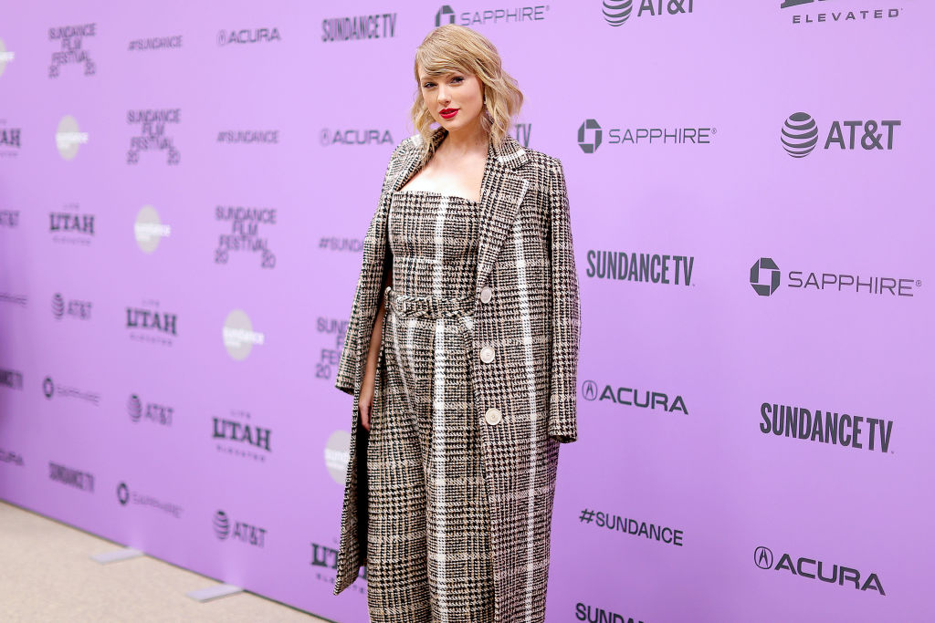 Taylor Swift attends the 2020 Sundance Film Festival for 'Miss Americana'