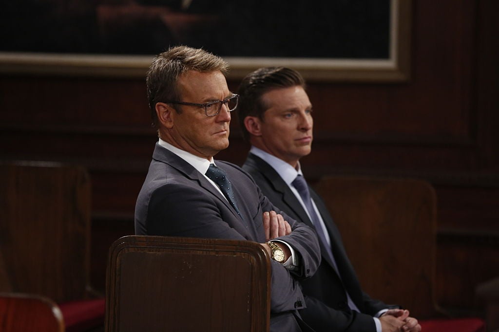 Doug Davidson (Paul Williams) and Steve Burton (Dylan McAvoy) on 'The Young and the Restless'