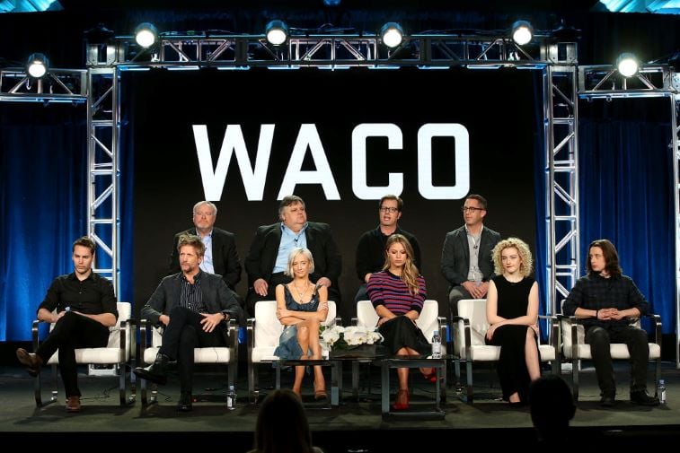 The cast of 'Waco'