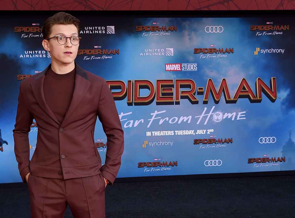 Tom Holland at the 'Spider-Man Far From Home' premiere