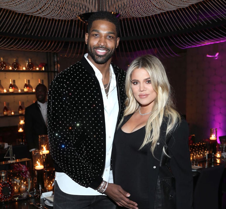 Tristan Thompson and Khloé Kardashian