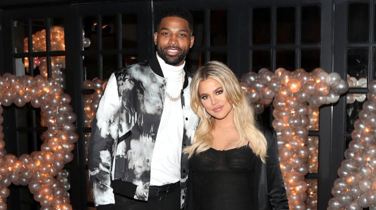 Tristan Thompson and Khloé Kardashian in 2018