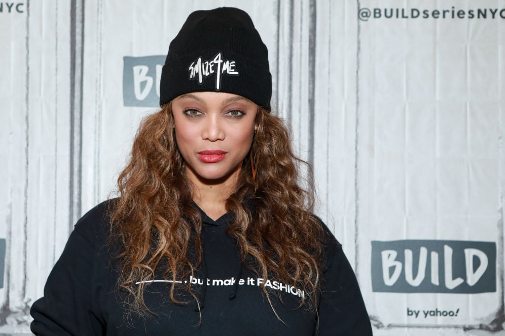Tyra Banks at an event in February 2020