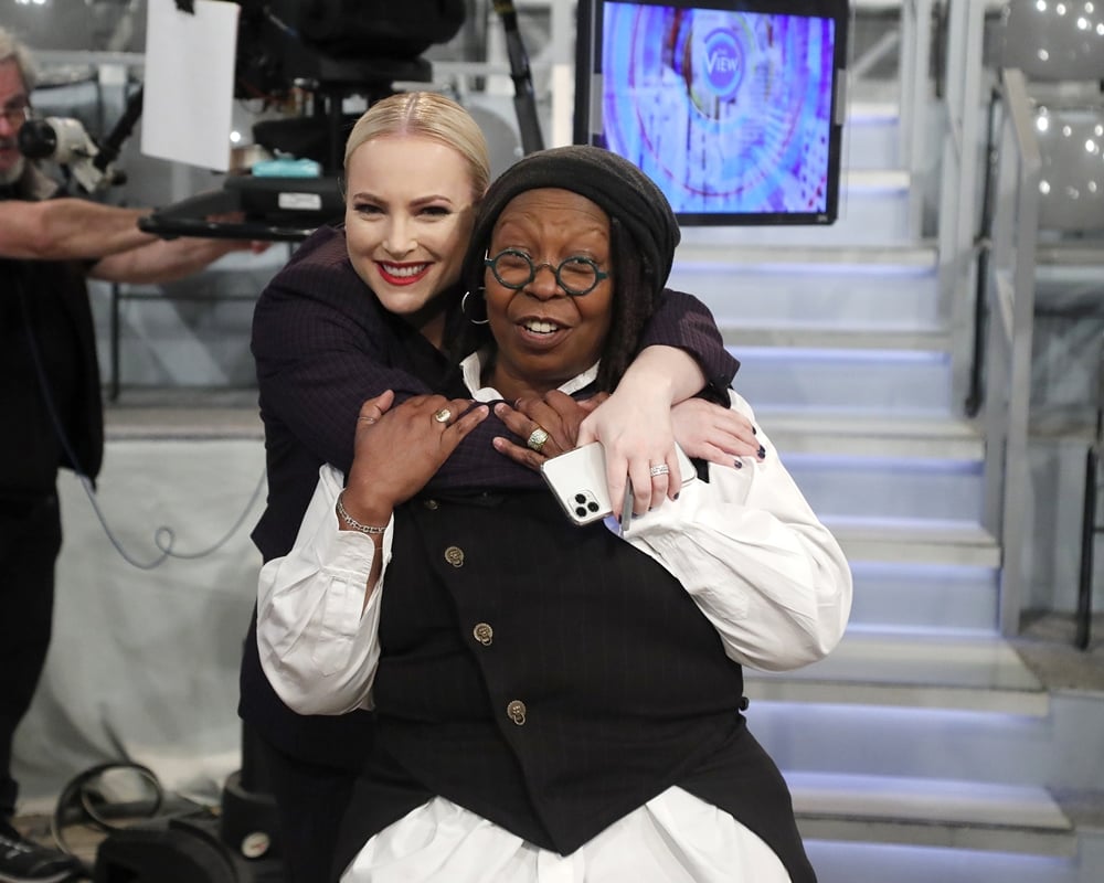 Whoopi Goldberg and Meghan McCain