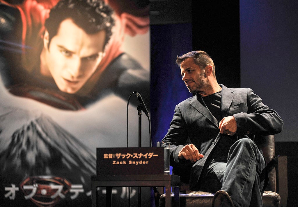 Zack Snyder at a 'Man of Steel' press conference