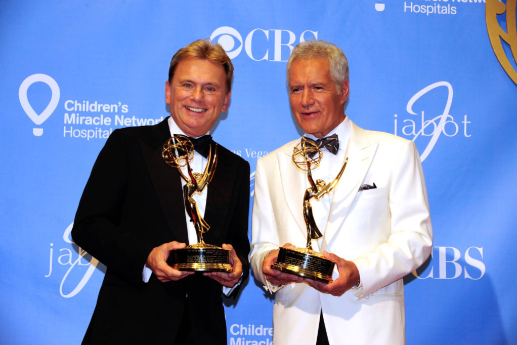 'Wheel of Fortune' host Pat Sajak, 'Jeopardy!' host Alex Trebek