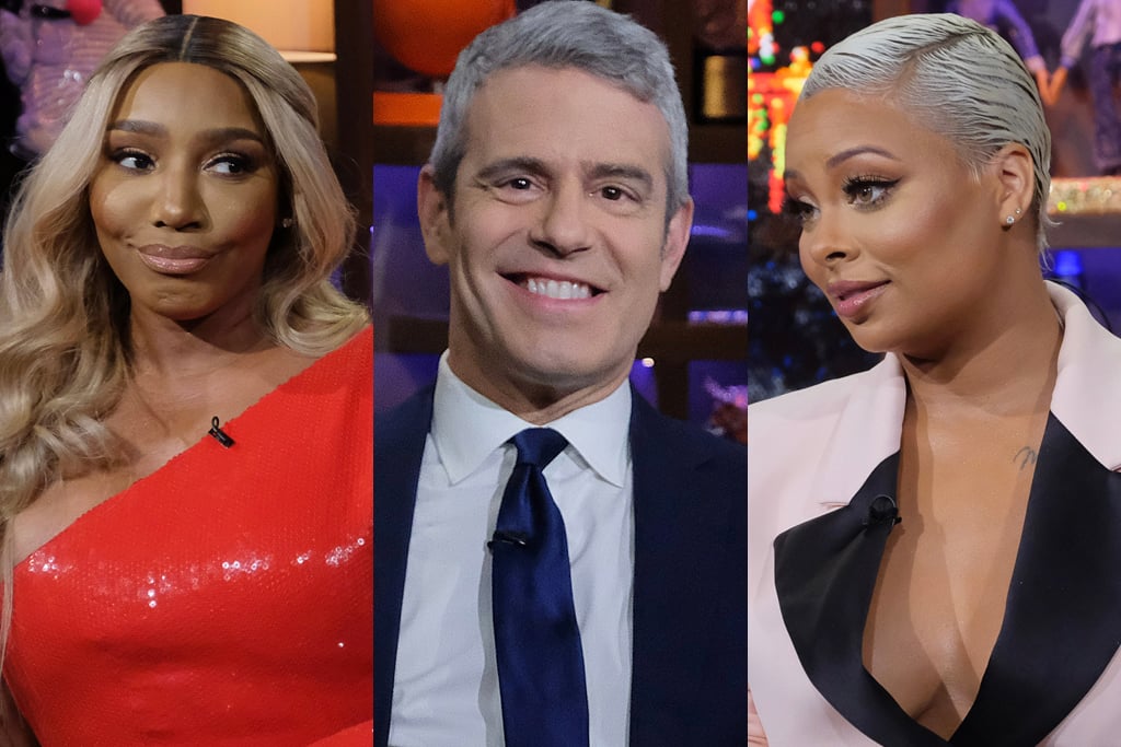 Nene Leakes, Andy Cohen, and Eva Marcille
