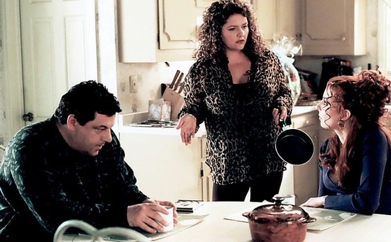 Steve Schirripa in a scene from 'The Sopranos'