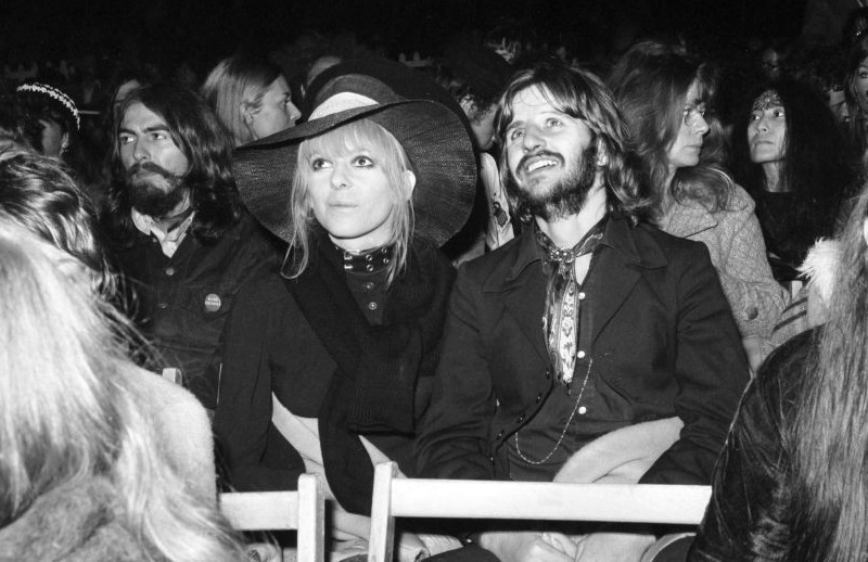 Beatles and wives at Isle of Wight festival