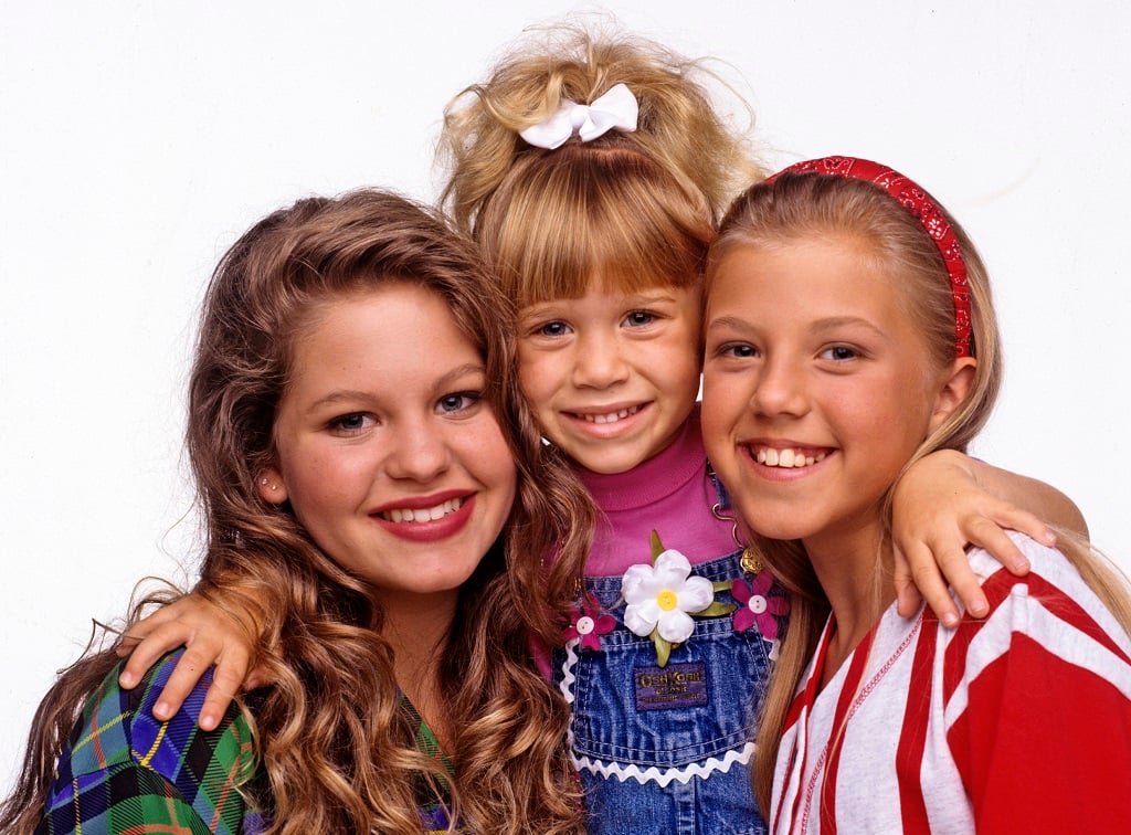 Candace Cameron (D.J.), Mary Kate Olsen (Michelle), Jodie Sweetin (Stephanie) of 'Full House' 