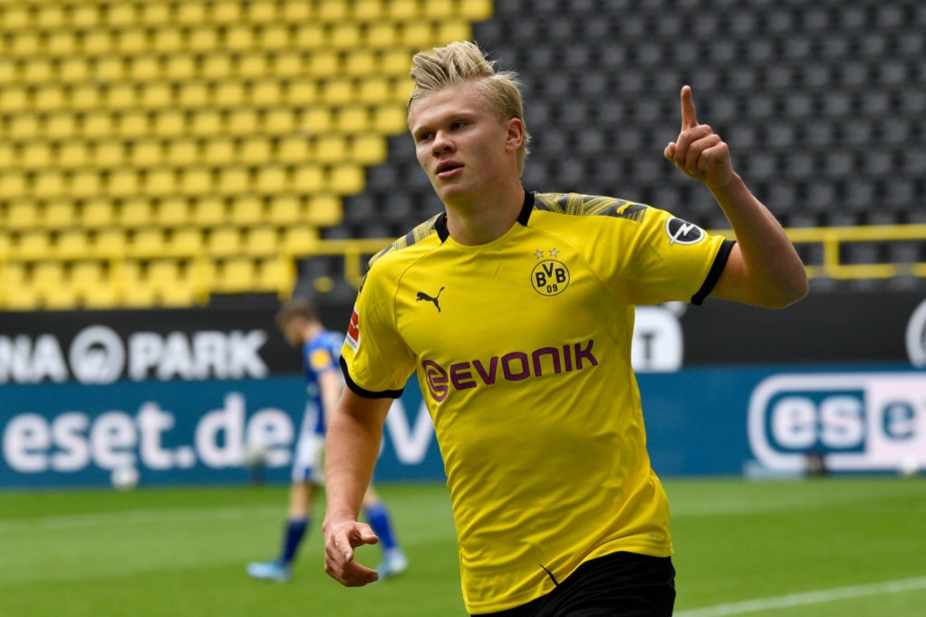 How Old Is Borussia Dortmund Player Erling Haaland and What's His Net