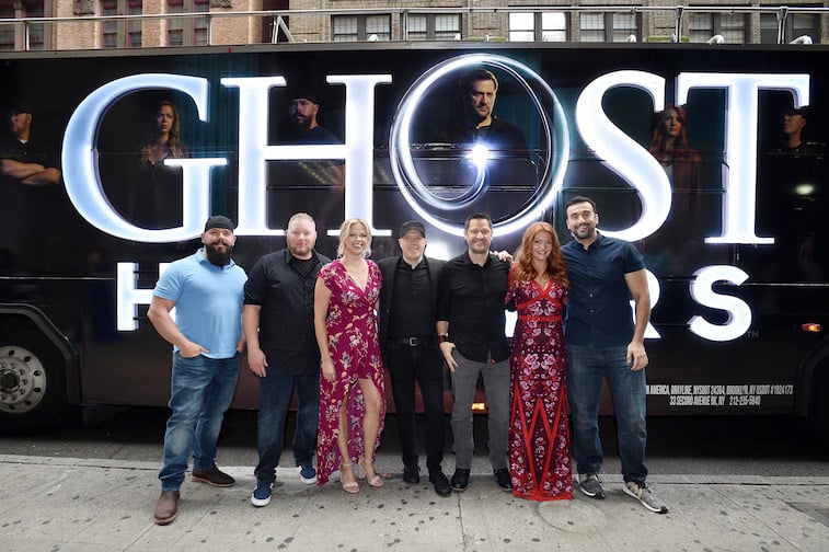 The cast of Ghost Hunters