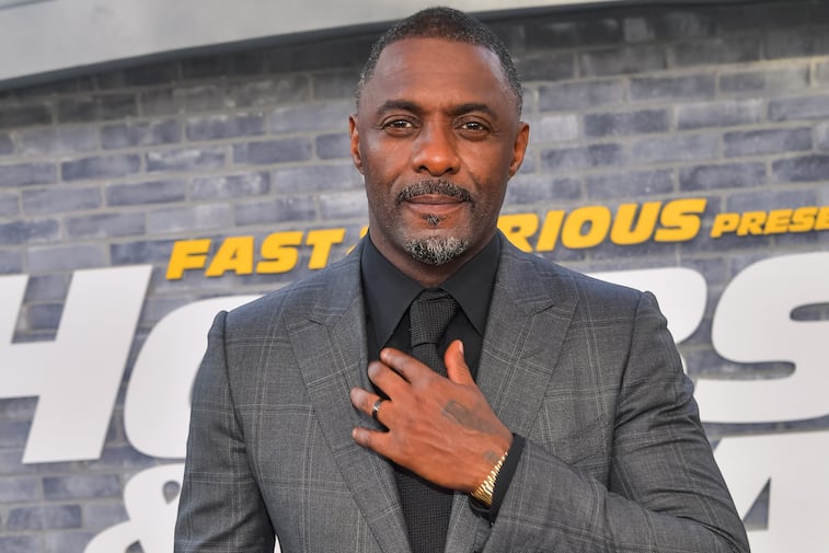 Idris Elba on the red carpet