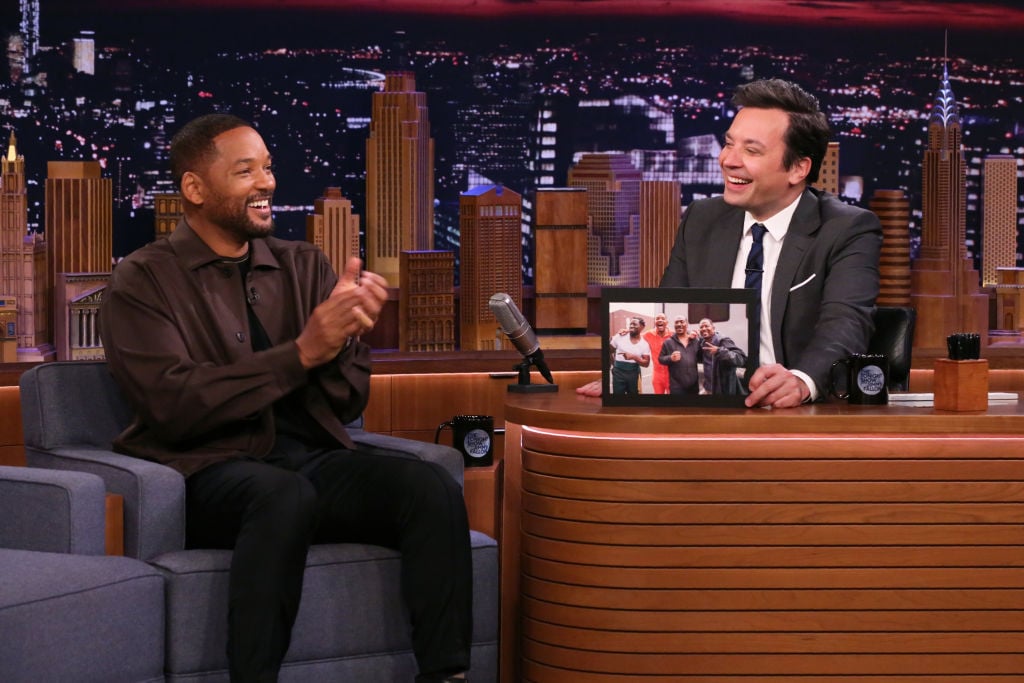 Actor Will Smith during an interview with host Jimmy Fallon on January 9, 2020 Tonight Show Starring Jimmy Fallon