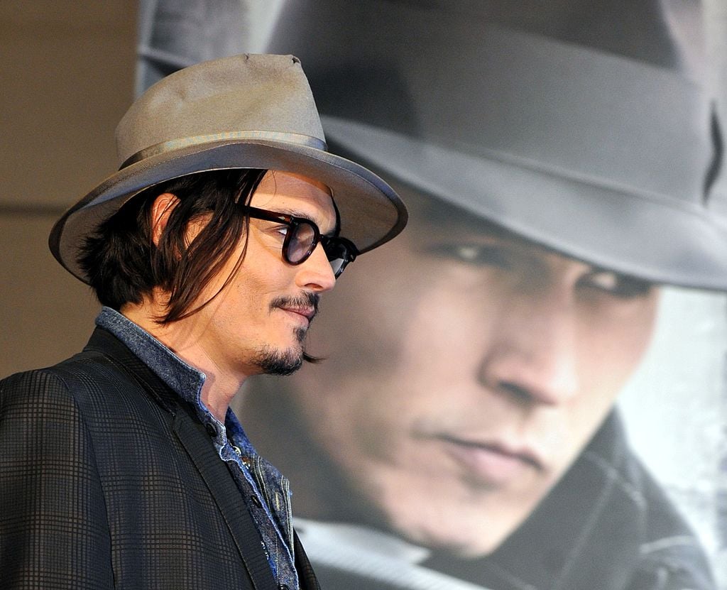 Johnny Depp at Public Enemies premiere