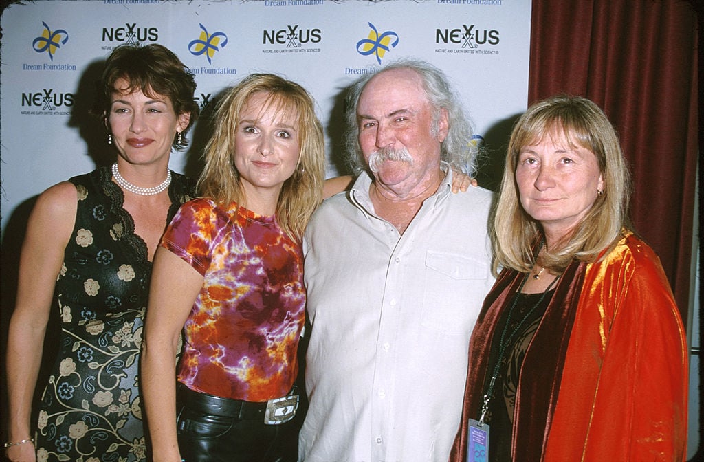 Julie Cypher, Melissa Etheridge, David Crosby, and Jan Crosby