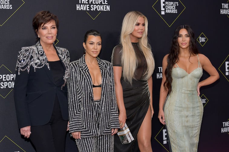 Kris Jenner, Kourtney Kardashian, Khloe Kardashian and Kim Kardashian