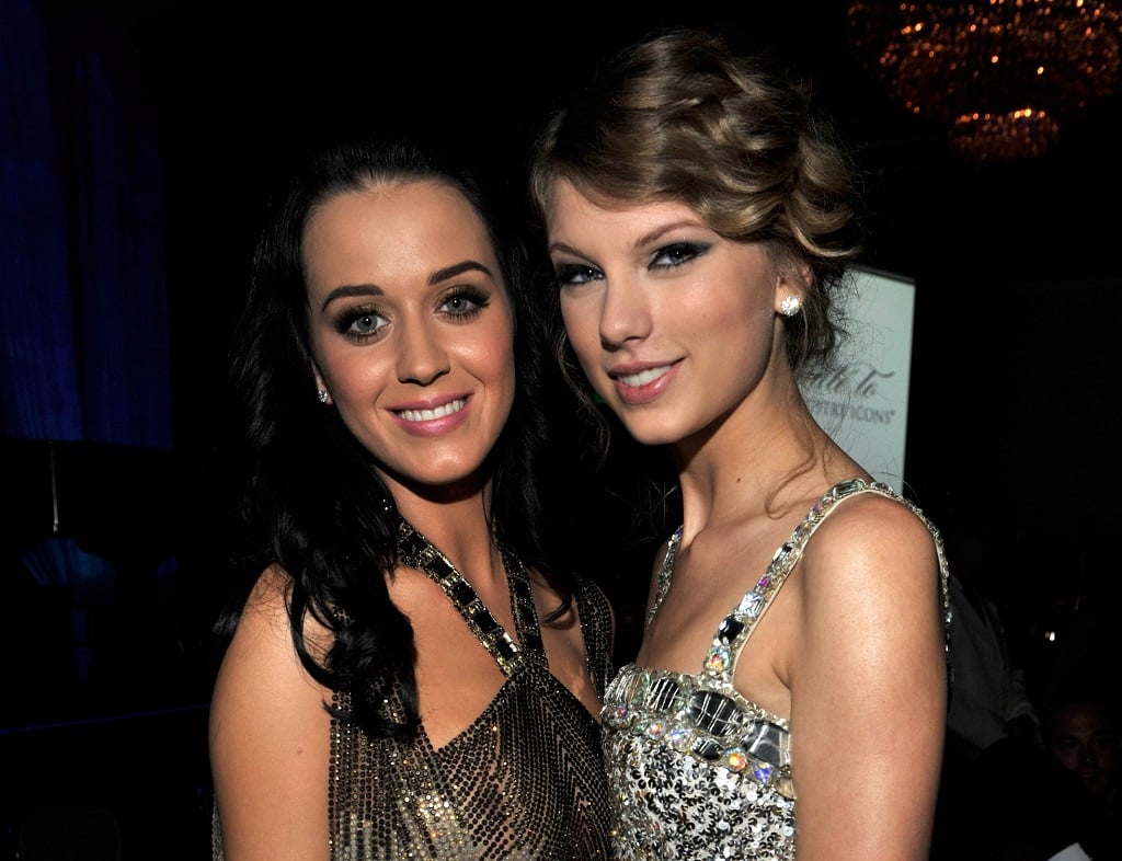 Katy Perry and Taylor Swift on January 30, 2010