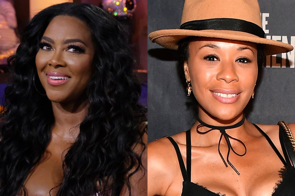 Kenya Moore and Yovanna Momplaisir