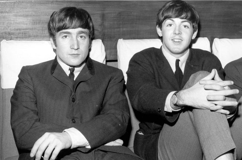 Lennon and McCartney in 1063