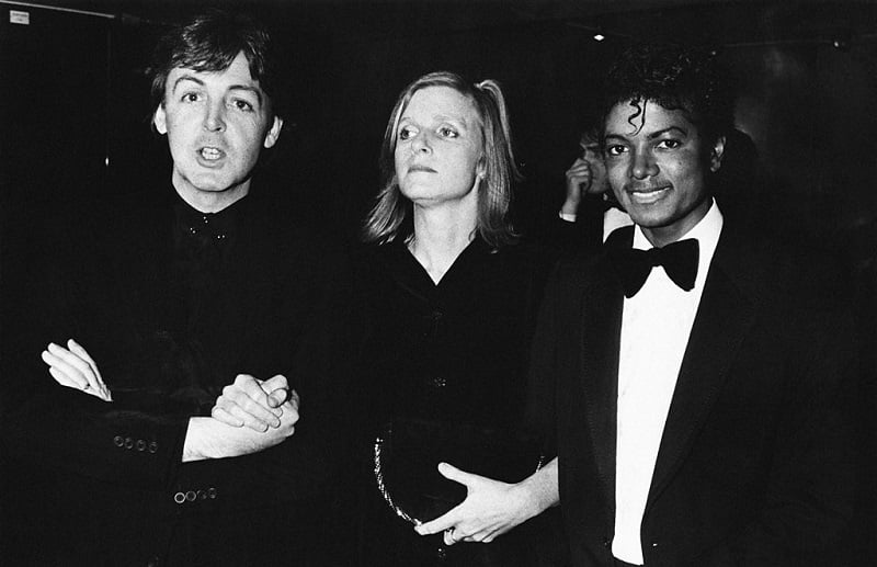 Michael Jackson and the McCartneys