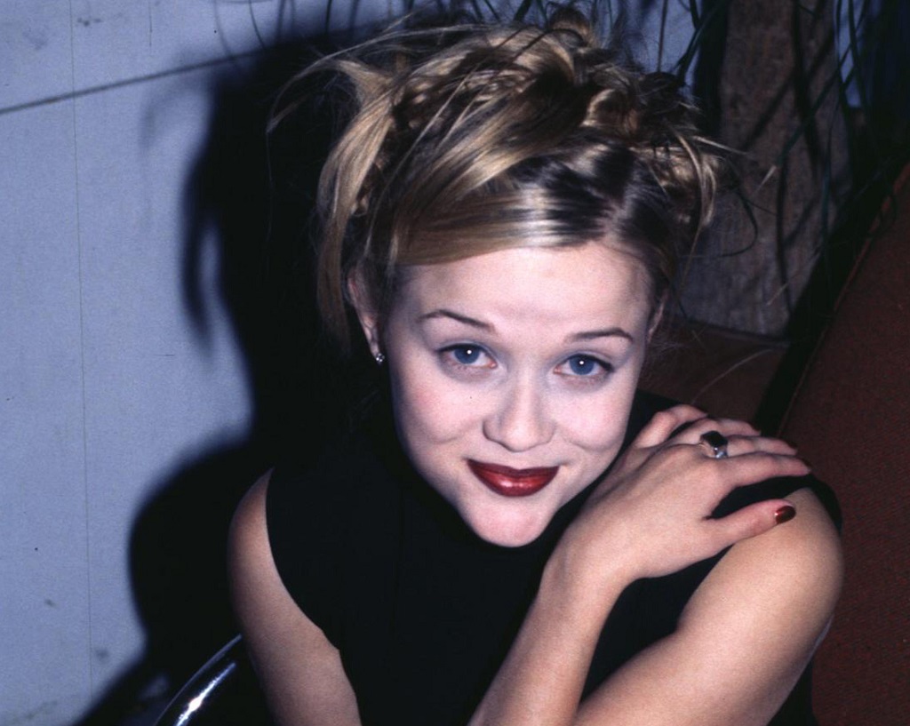 Reese Witherspoon at the 'Freeway' release bash on October 11, 1996