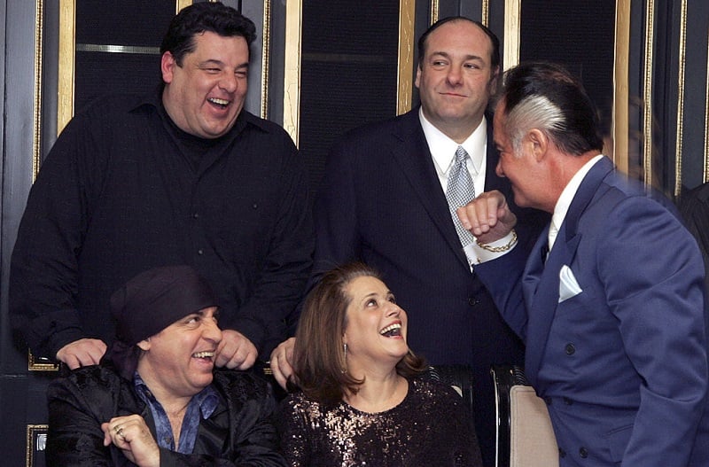 The cast of 'The Sopranos' has a laugh