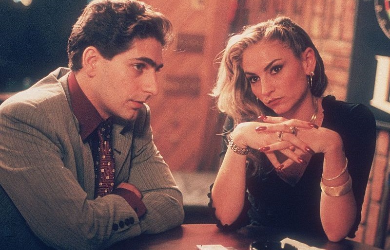 'Sopranos' stars Michael Imperioli and Drea de Matteo doing a scene