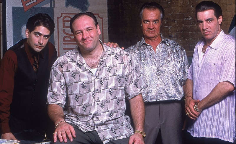 'Sopranos' crew relaxed