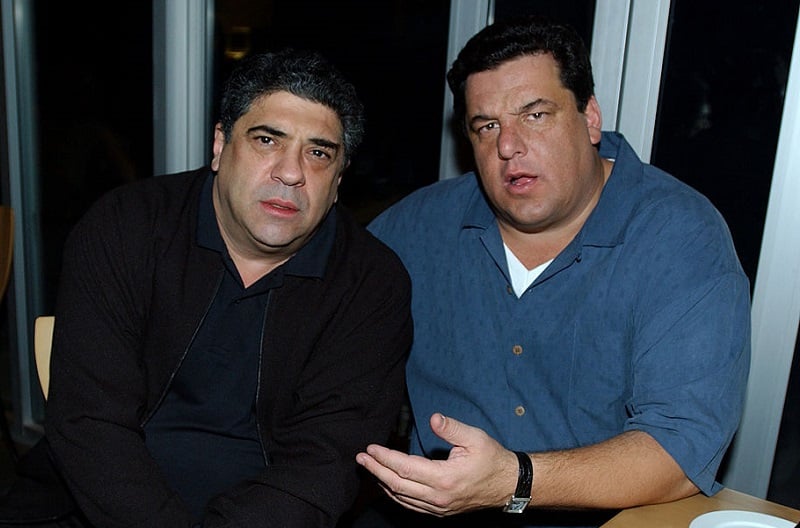 Vincent Pastore and Steve Schirripa