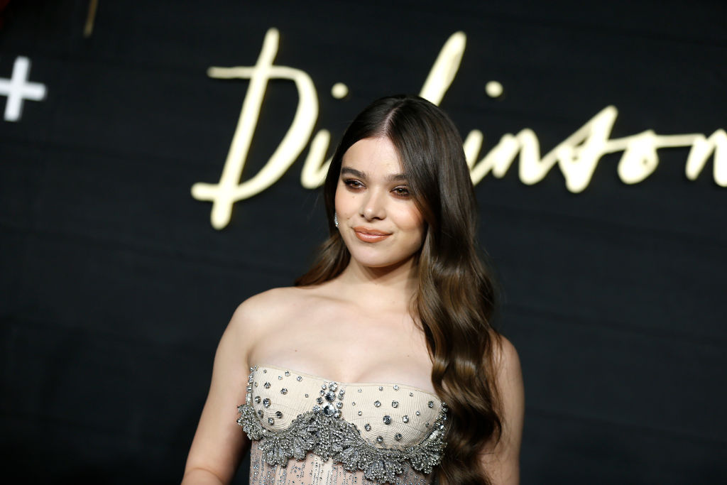 Hailee Steinfeld at the 'Dickinson' New York Premiere at St. Ann's Warehouse on October 17, 2019.