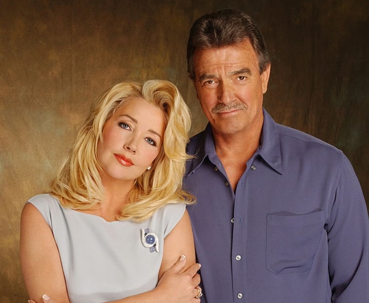 'The Young and the Restless' stars Eric Braeden and Melody Thomas Scott.