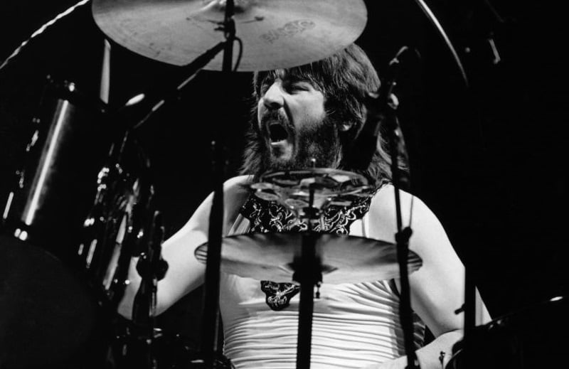 John Bonham on drums
