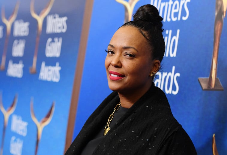 Aisha Tyler on the red carpet