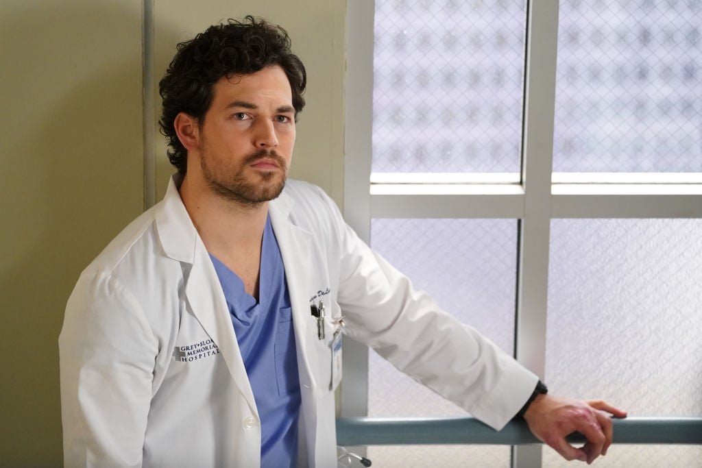 Giacomo Gianniotti as Andrew DeLuca on ABC's "Grey's Anatomy" - Season Sixteen
