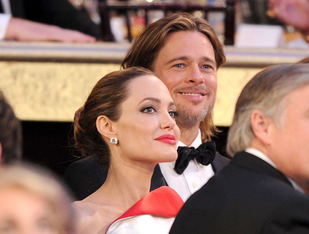 Angelina Jolie and Brad Pitt