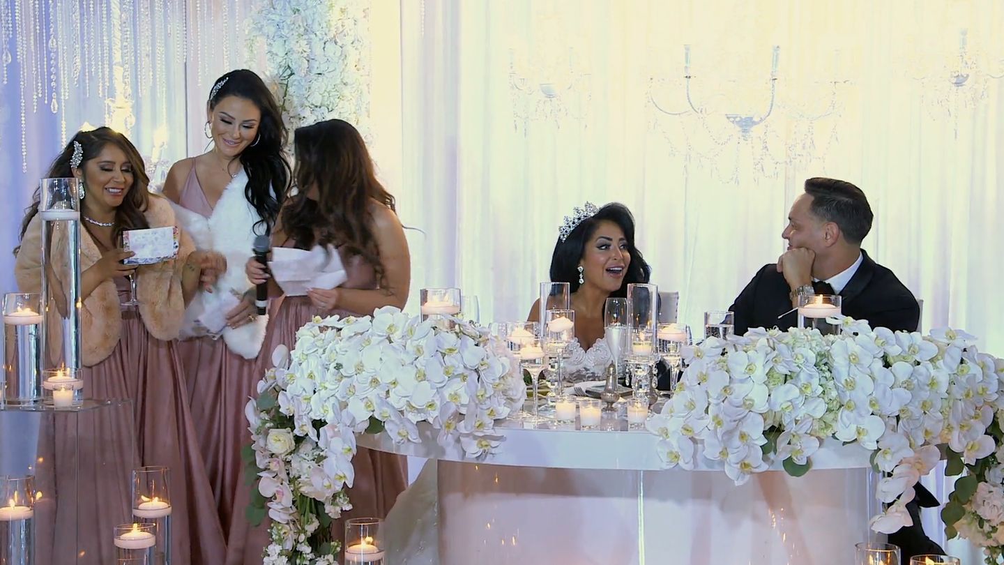 Angelina 'Jersey Shore: Family Vacation' wedding speech