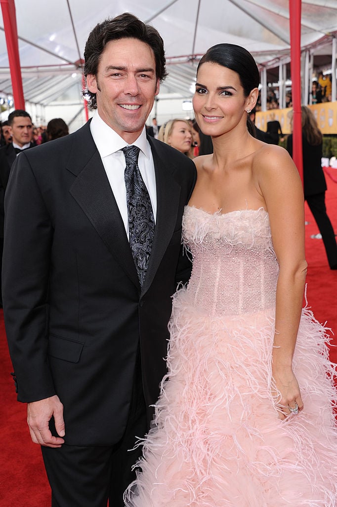 Angie Harmon and Jason Sehorn