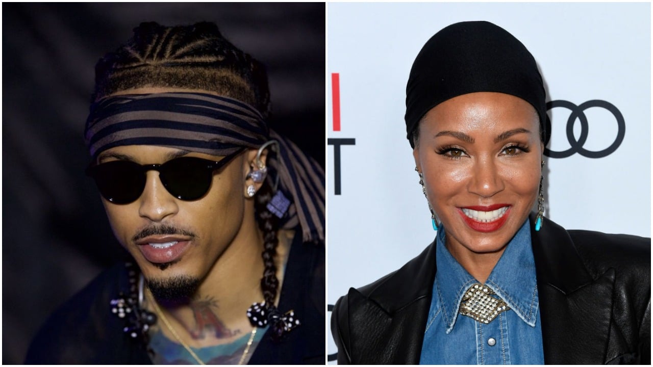 August Alsina and Jada Pinkett Smith