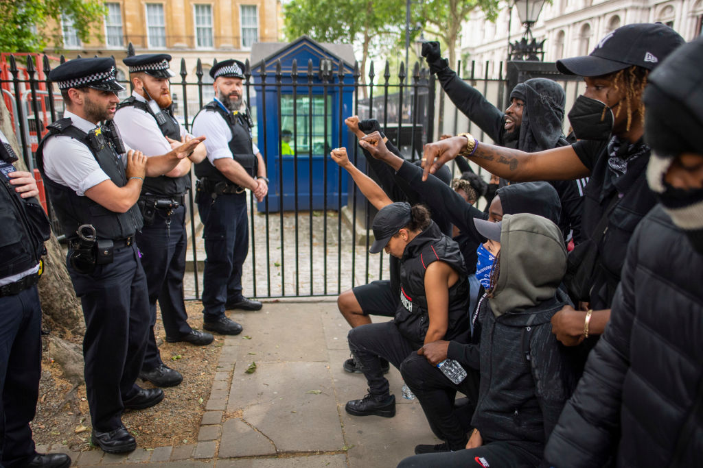 London protest