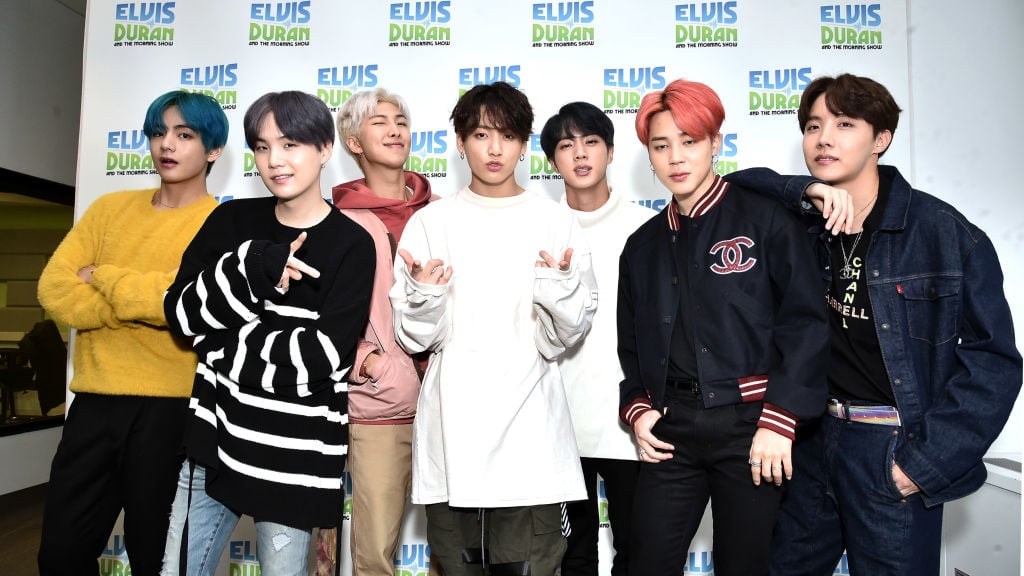 V, Suga, RM, Jungkook, Jin, Jimin, J-Hope of BTS