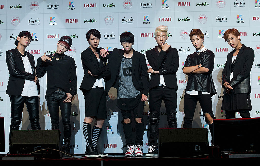 V, SUGA, Jin, Jungkook, RM, Jimin, J-Hope of BTS