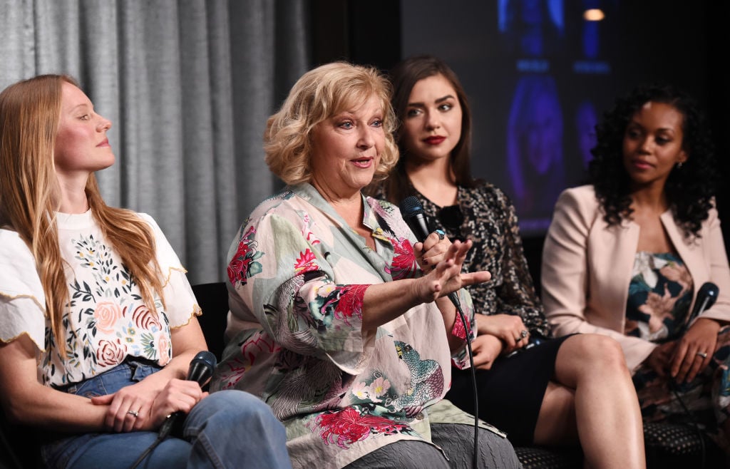 Actresses Marci Miller, Beth Maitland, Victoria Konefal and Mishael Morgan