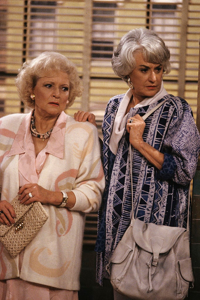 Betty White and Bea Arthur