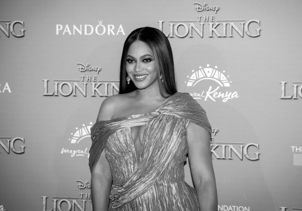 Beyoncé Knowles-Carter at the European premiere of 'The Lion King'