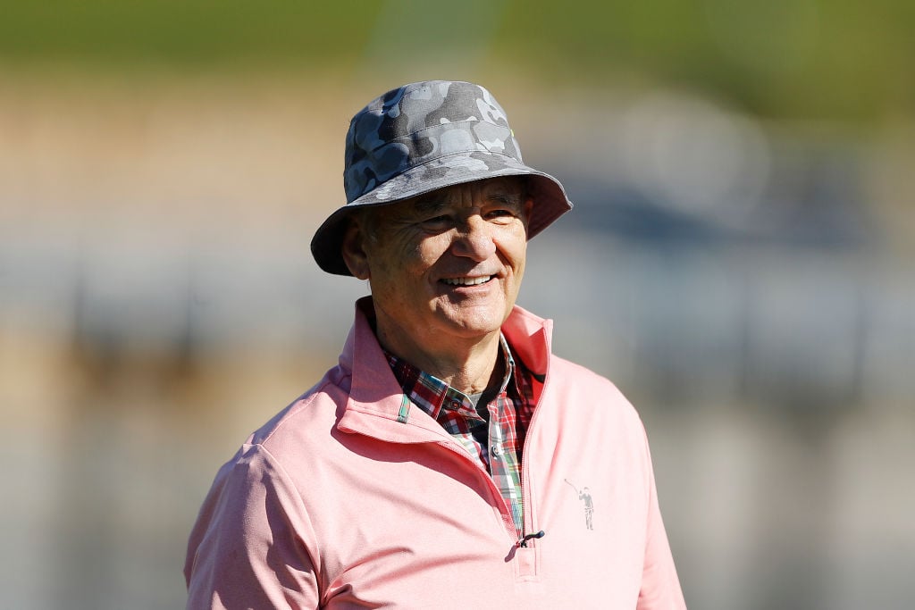 Bill Murray at Pebble Beach