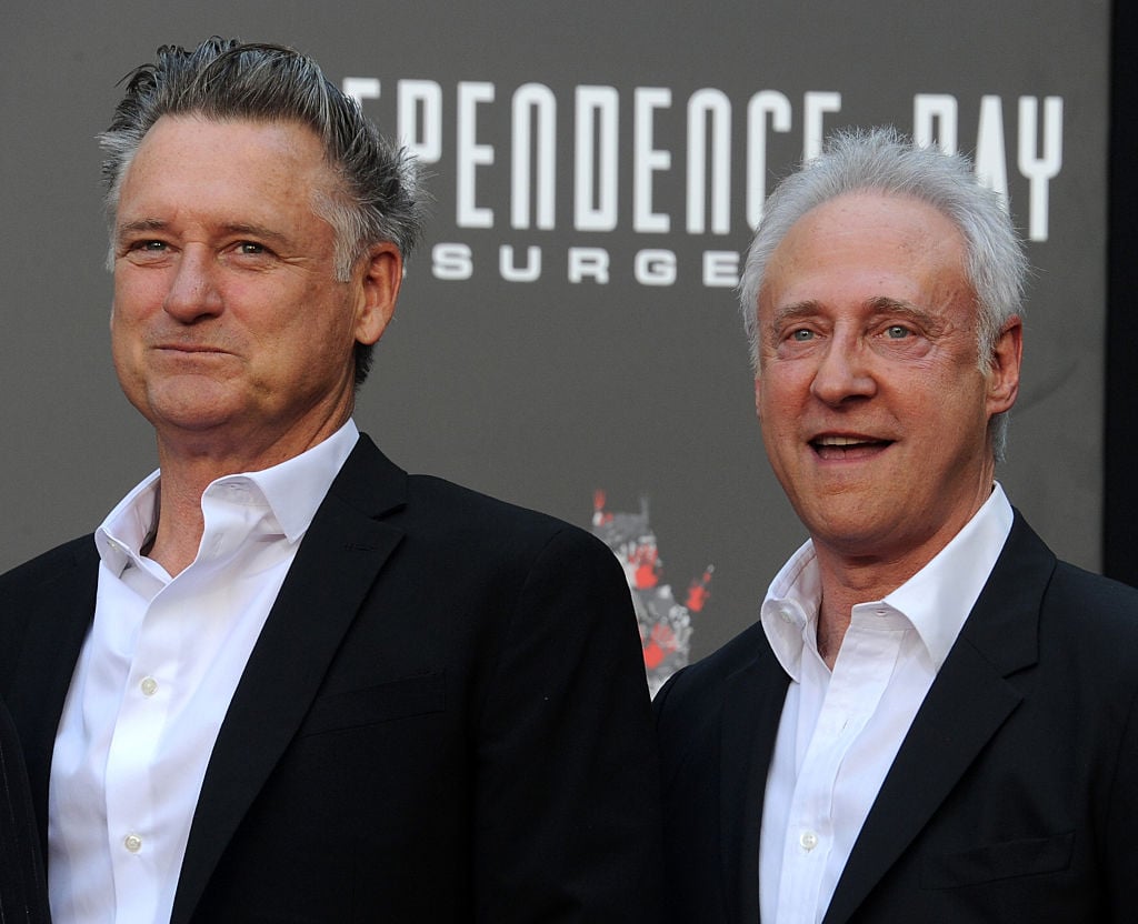 Bill Pullman and Brent Spiner at the 'Independence Day: Resurgence' premiere