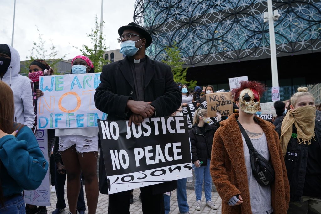 Black Lives Matter protest in the UK